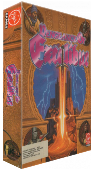 Vengeance of Excalibur — box-3D (EU)