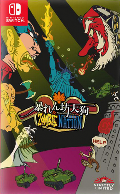 Abarenbo Tengu & Zombie Nation box art