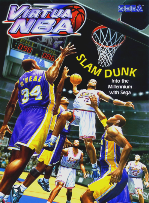 Virtua NBA box art