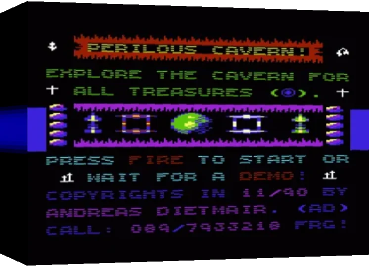 Perilous Cavern — box-3D (WOR)