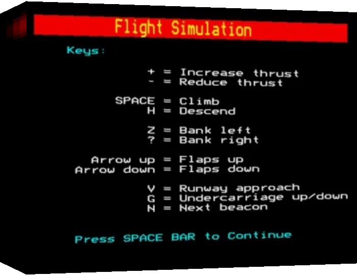 Flight Simulation — box-3D (WOR)