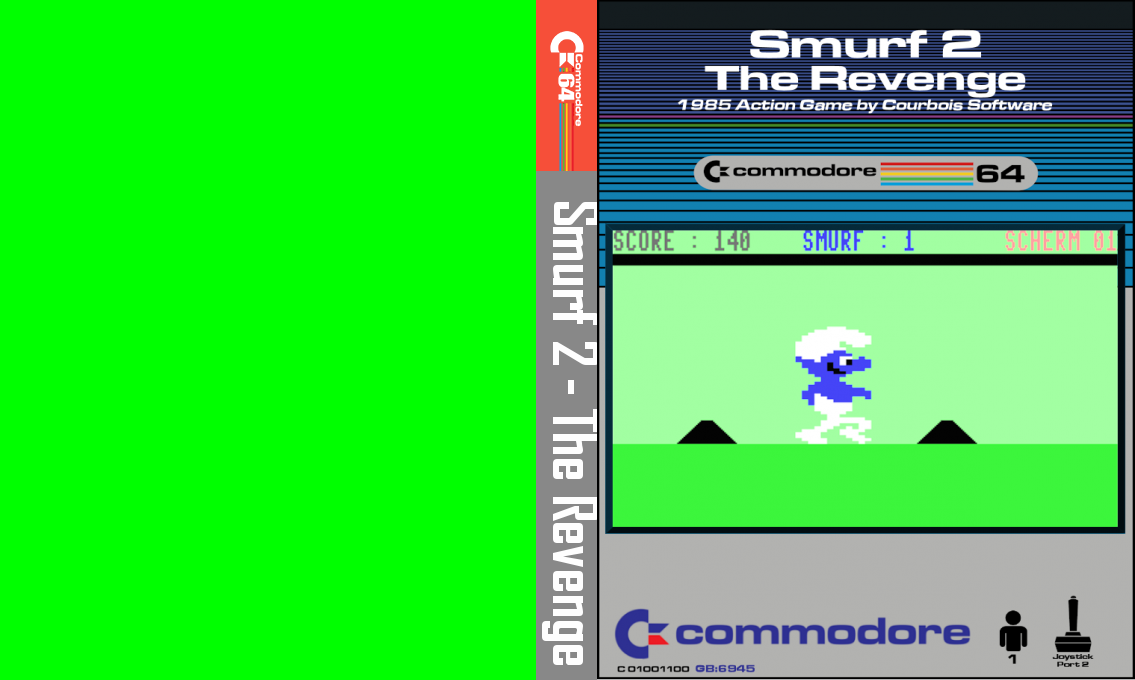 Smurf 2 : The Revenge — box-texture (CUS)