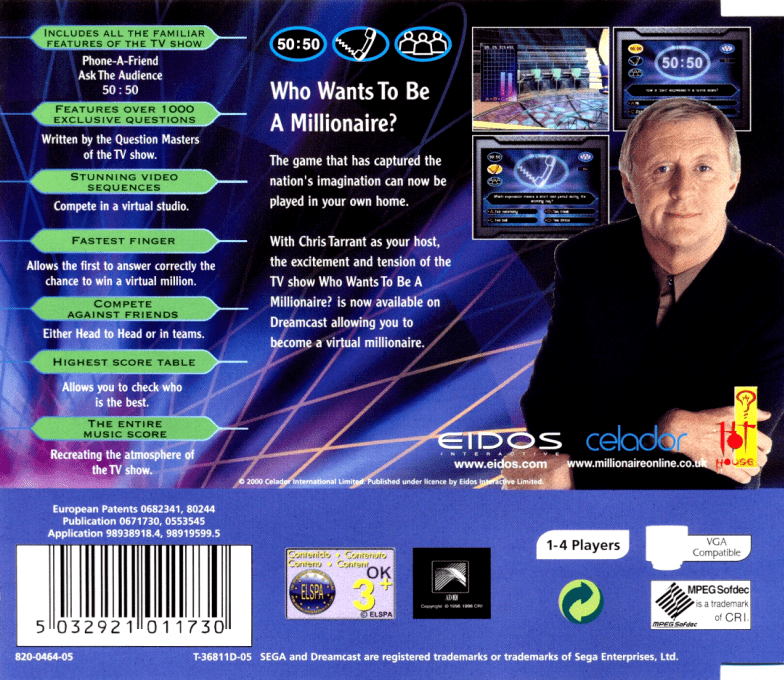 Qui Veut Gagner des Millions — box-2D-back (EU)