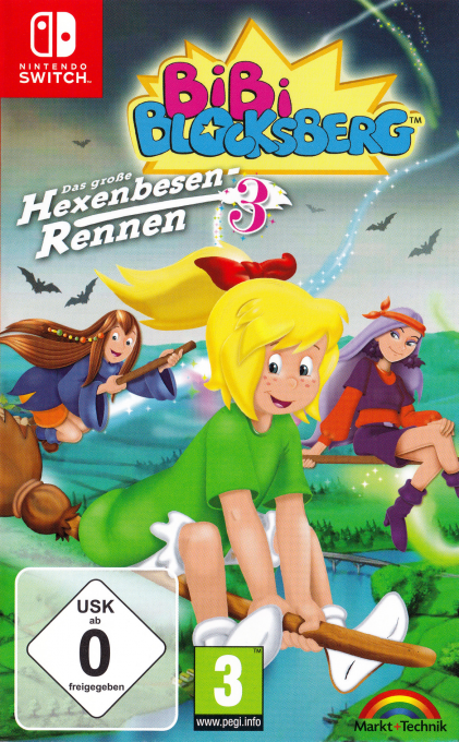 Bibi Blocksberg - Big Broom Race 3 — box-2D (DE)