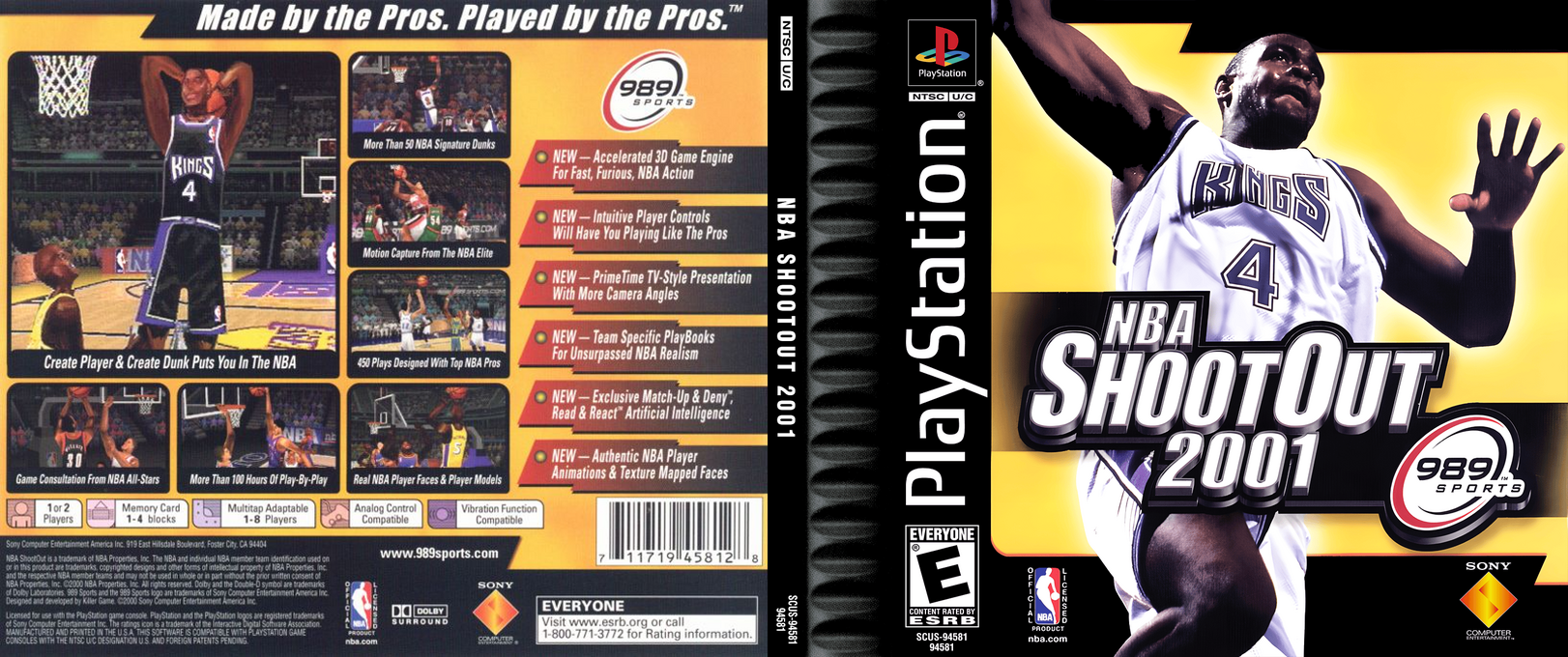 NBA ShootOut 98 — box-texture (US)