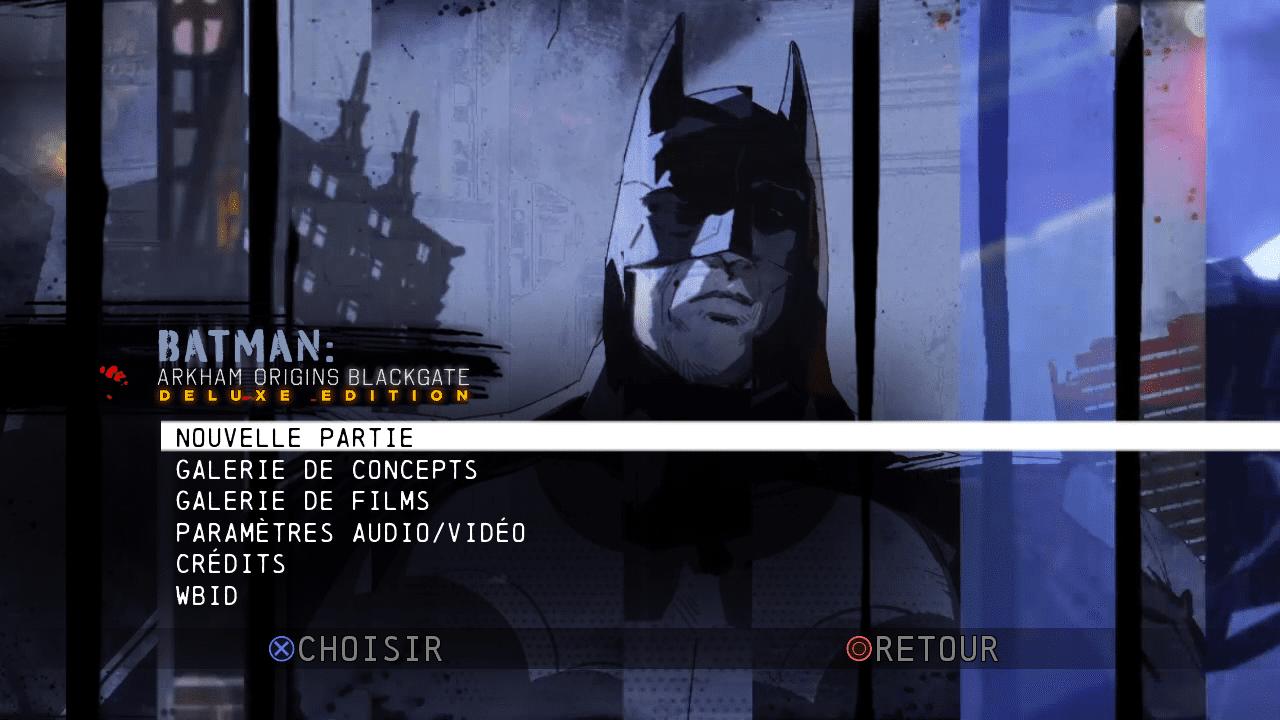 Batman - Arkham Origins - Blackgate Deluxe Edition — sstitle (FR)