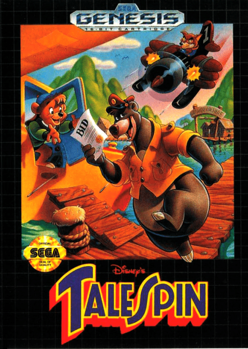 Talespin box art