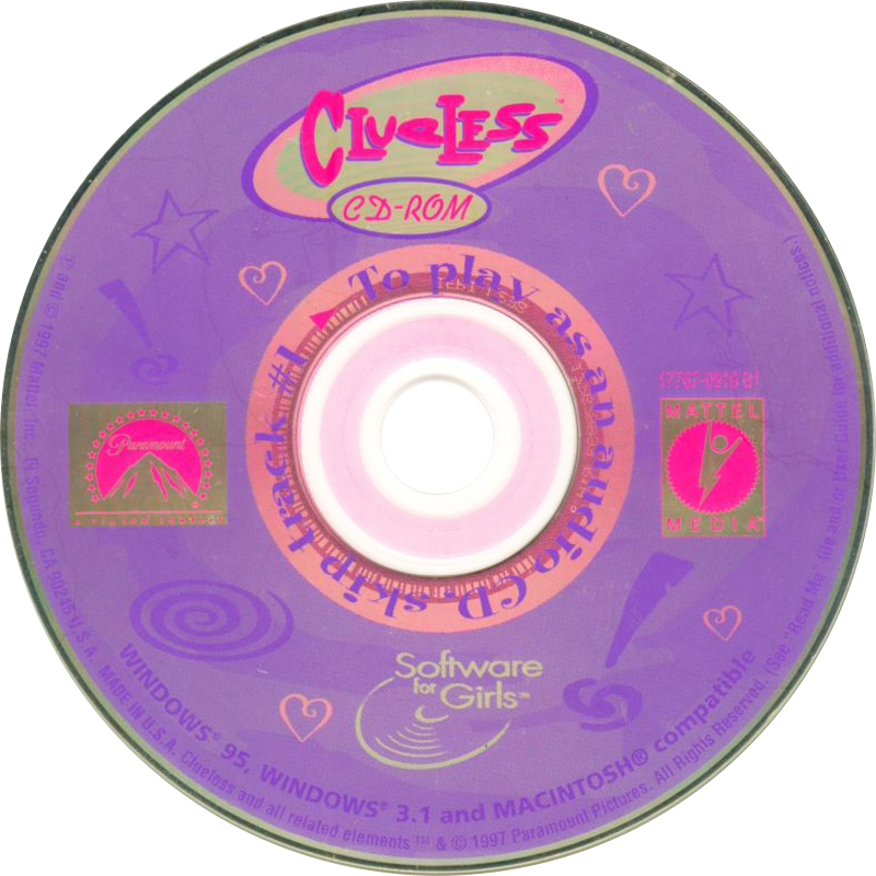 Clueless: CD-ROM — support-2D (US)