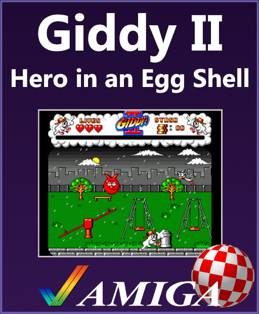 Giddy! II - Hero in an Egg Shell box art