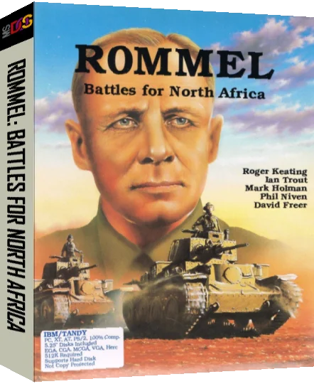 Rommel - Battles For North Africa — box-3D (US)