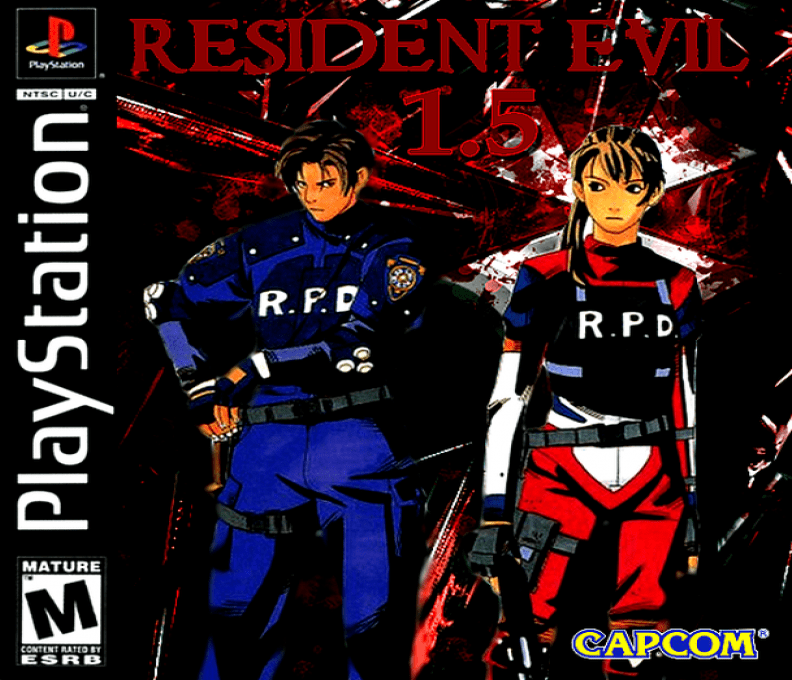 Resident Evil 1.5 — box-2D (US)