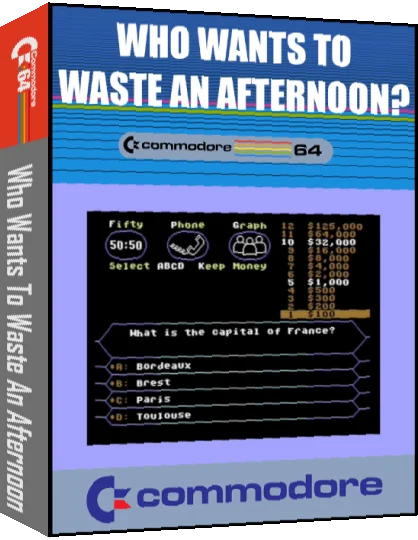 Who Wants to Waste an Afternoon? — box-3D (CUS)