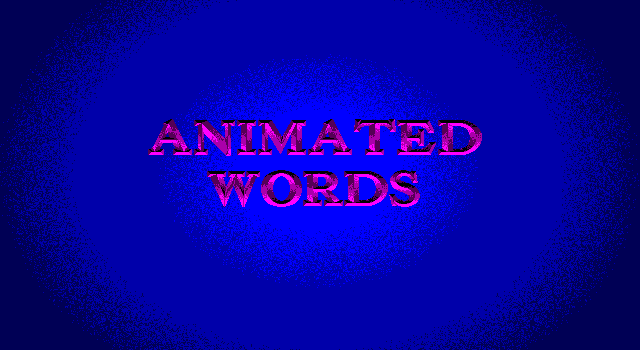 Animated Words v4.0 box art