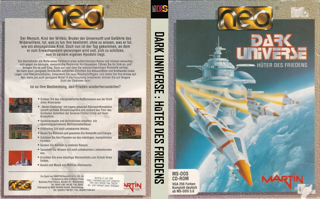 Dark Universe - Hüter des Friedens — box-texture (DE)