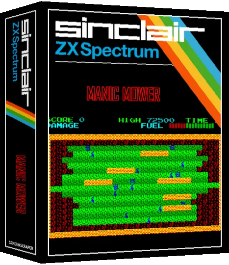 Manic Mower — box-3D (SS)