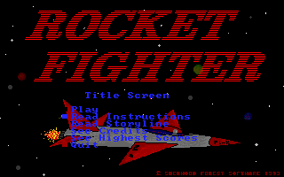 Rocket Fighter box art