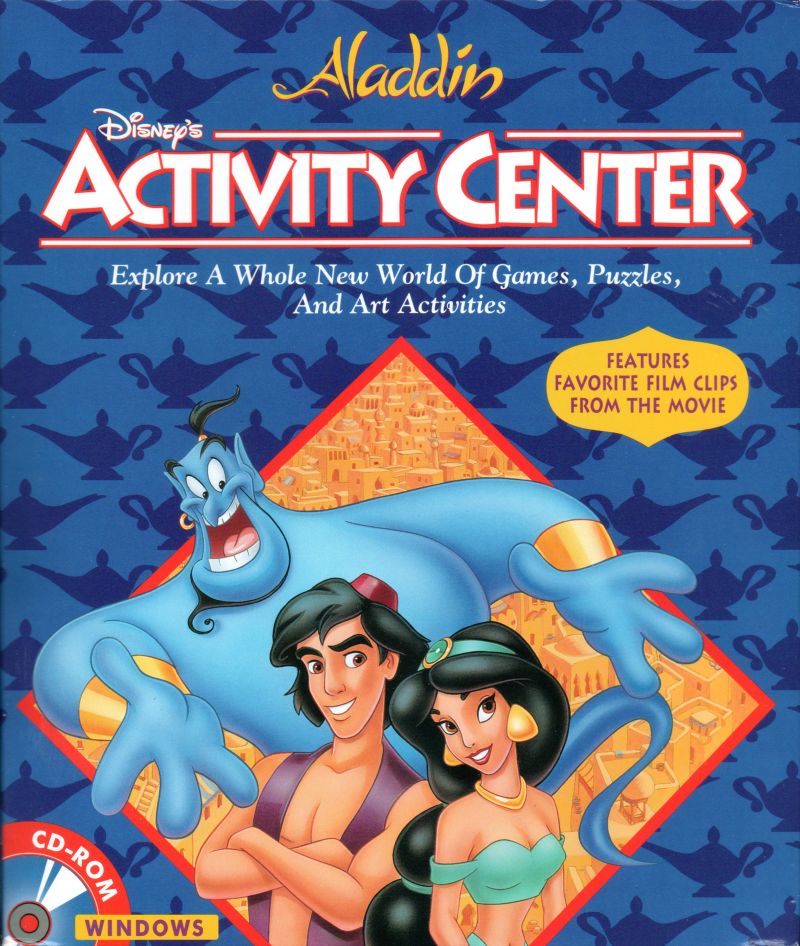 Disney's Aladdin Activity Center box art