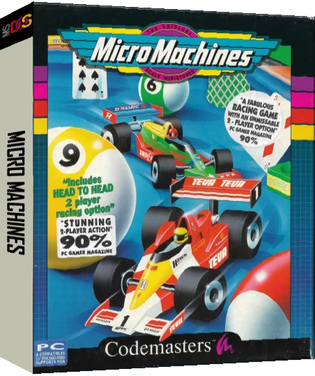 Micro Machines — box-3D (EU)