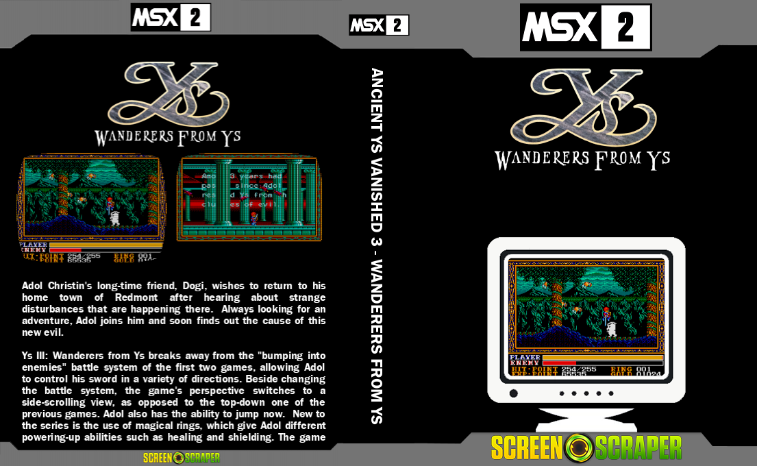 Ys - Wanderers From Ys — box-texture (SS)