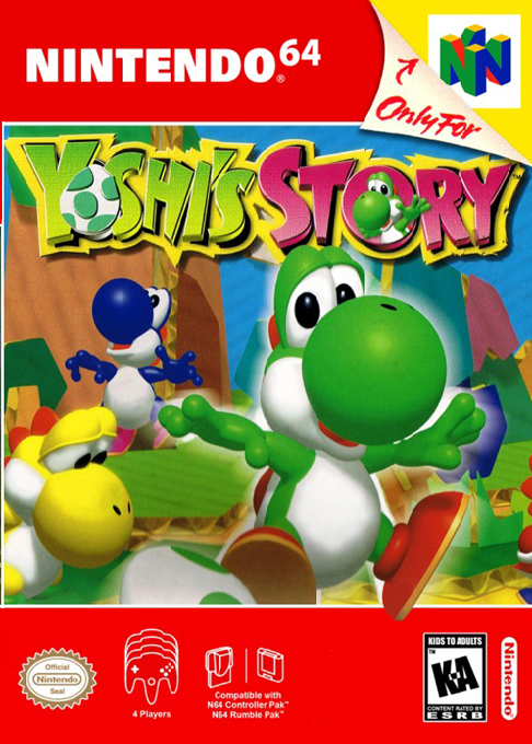 Yoshi's Story box art