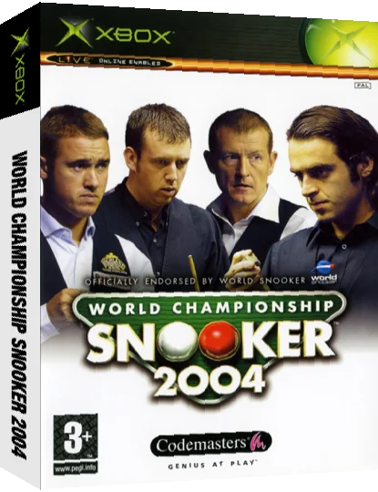 World Championship Snooker 2004 — box-3D (EU)