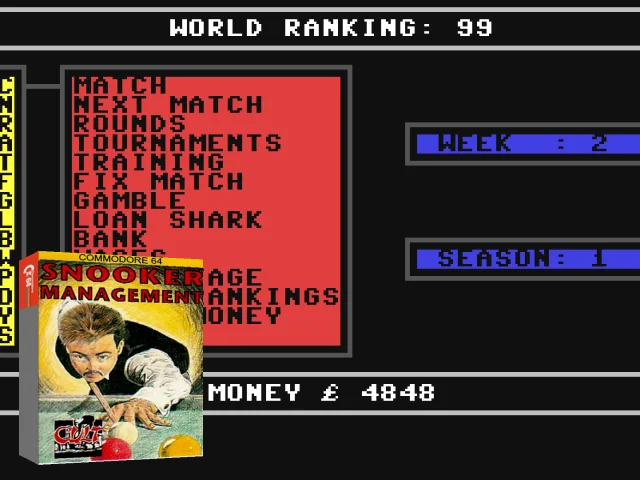 Snooker Management — mixrbv2 (UK)