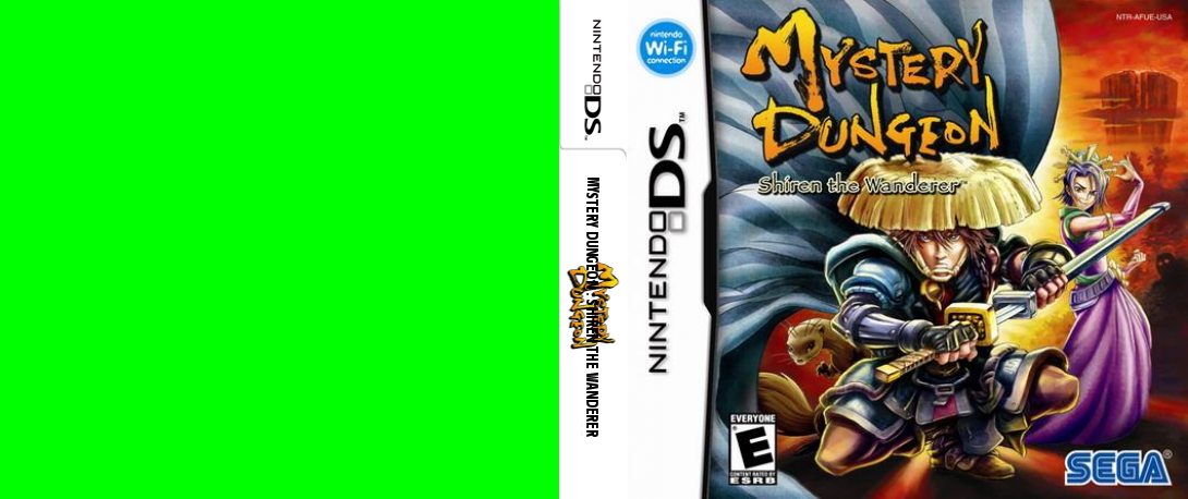 Mystery Dungeon - Shiren The Wanderer — box-texture (US)