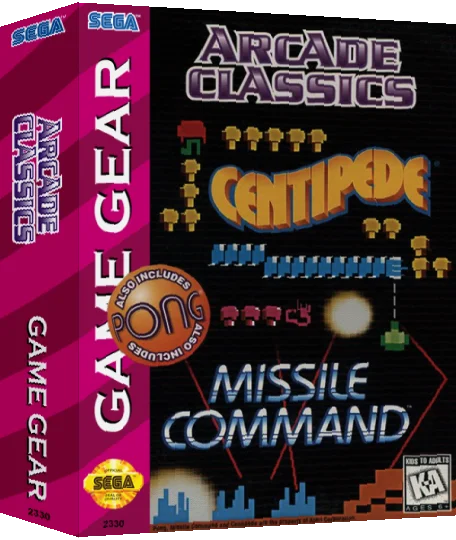 Arcade Classics — box-3D (US)