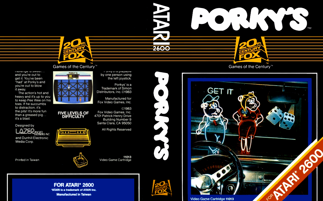 Porky's — box-texture (US)
