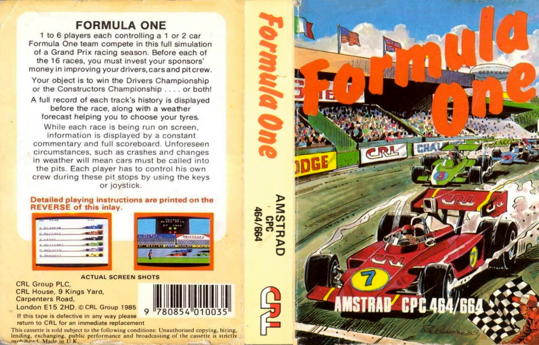 Formula One — box-texture (EU)