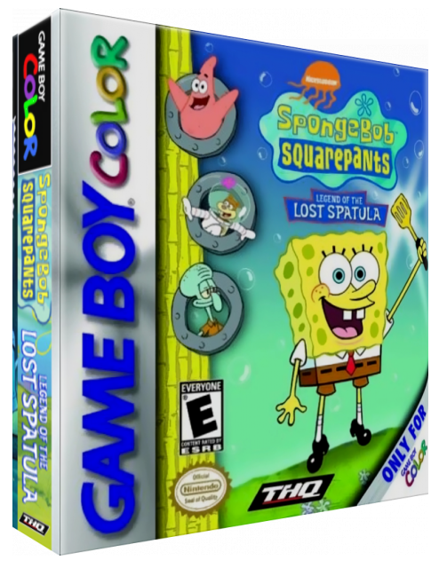 SpongeBob SquarePants : Legend of the Lost Spatula — box-3D (US)