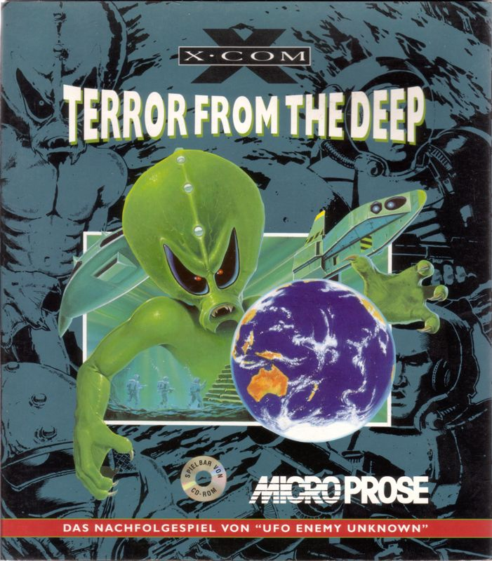 X-COM - Terror from the Deep — box-2D (DE)