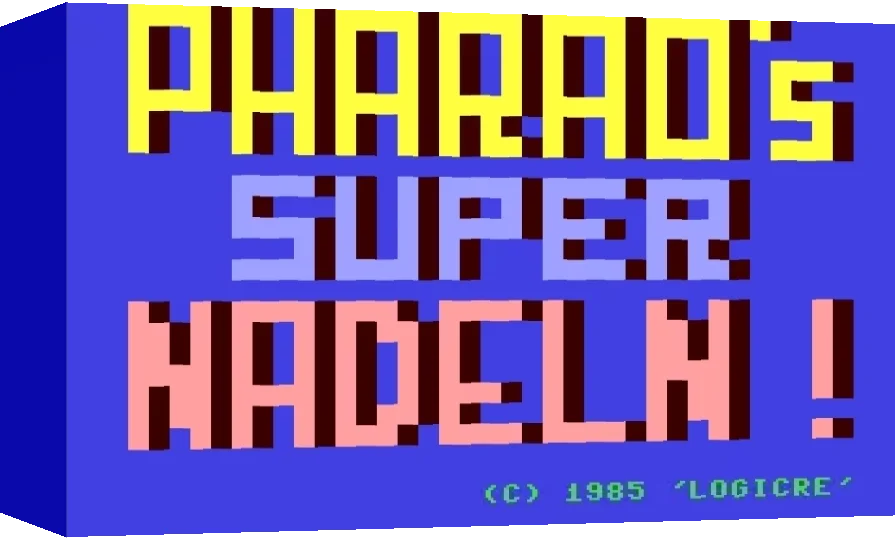 Pharao's Super Nadeln! — box-3D (WOR)