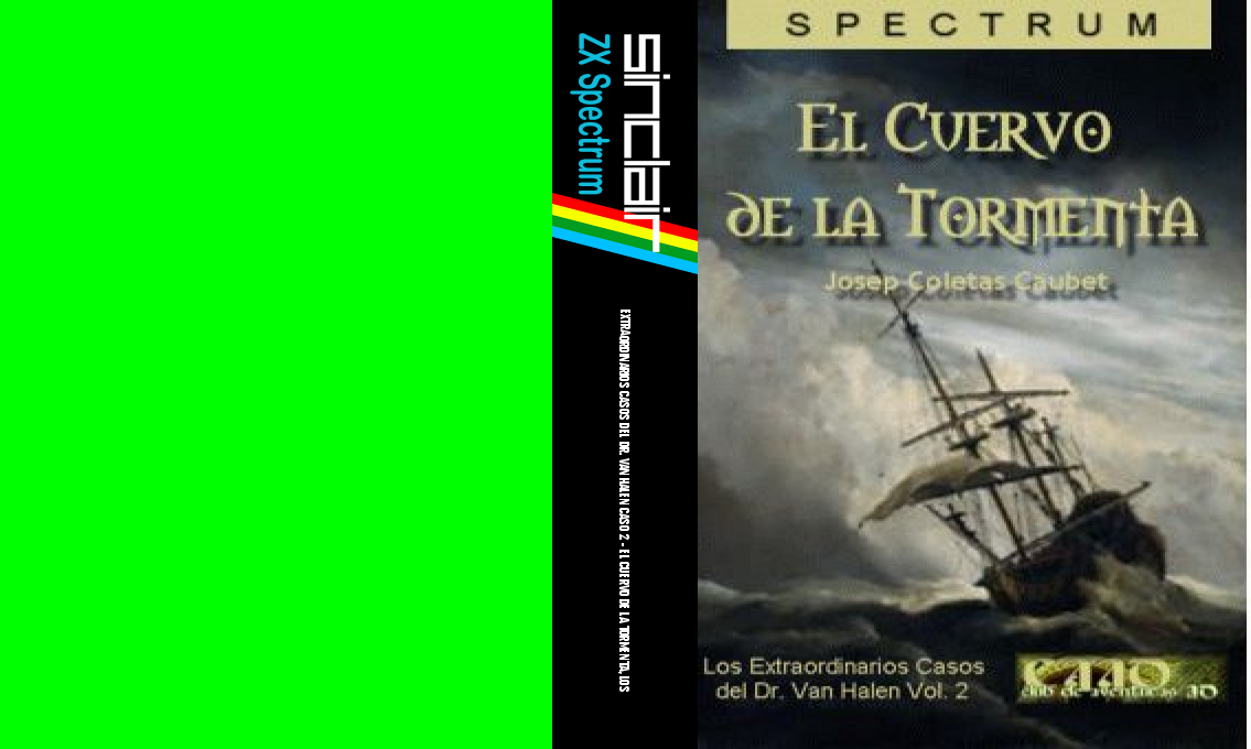 Extraordinarios Casos Del Dr. Van Halen Caso 2 - El Cuervo De La Tormenta, Los — box-texture (WOR)