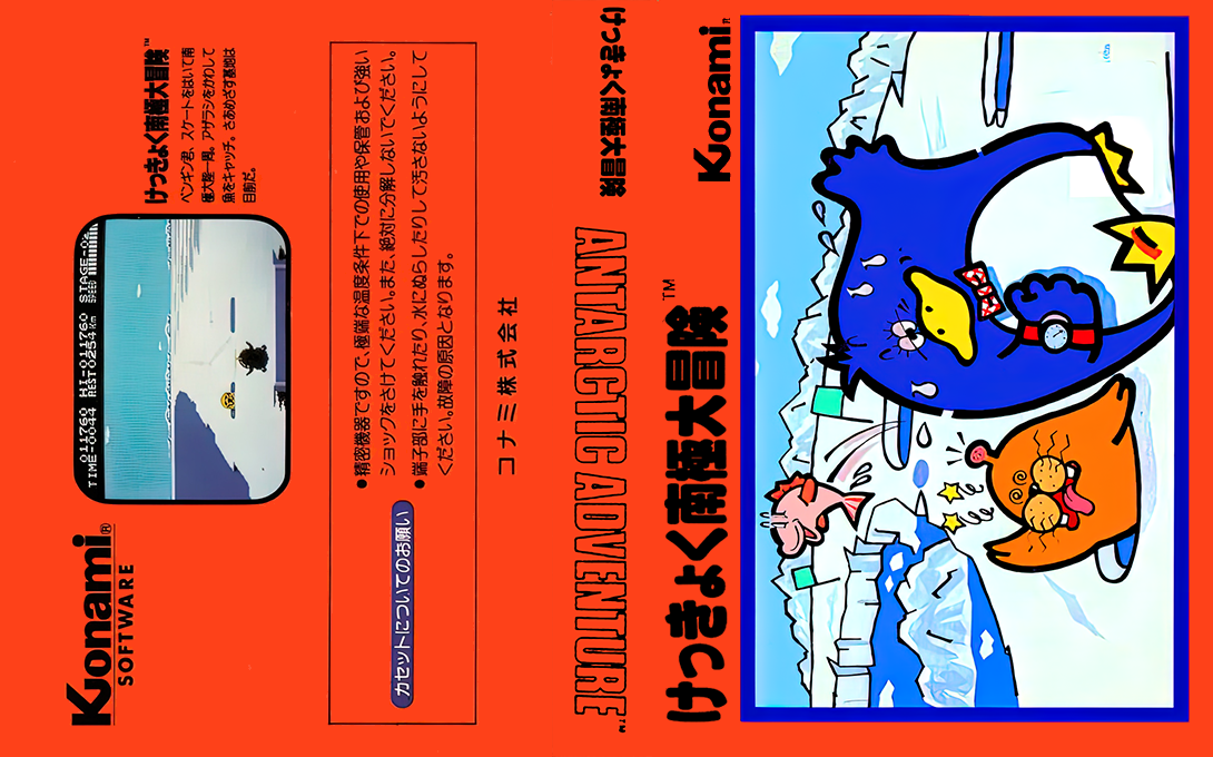 Kekkyoku Nankyoku Daibouken — box-texture (JP)