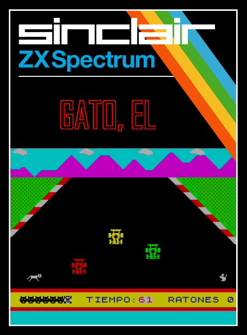 Gato, El box art