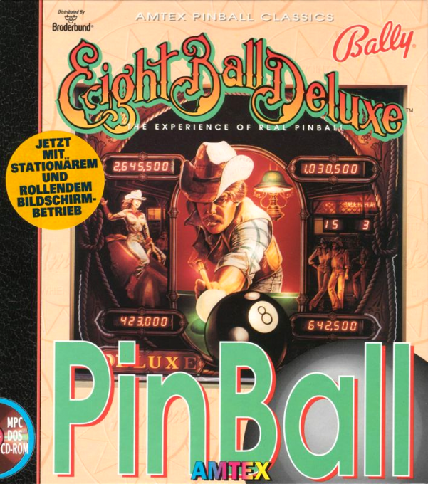 Eight Ball Deluxe — box-2D (EU)