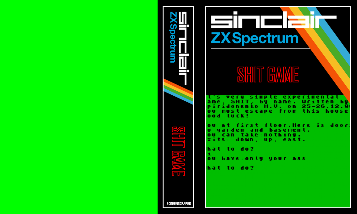 Shit Game — box-texture (SS)