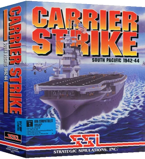 Carrier Strike - South Pacific 1942-44 — box-3D (US)