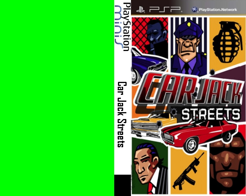 Car Jack Streets — box-texture (EU)