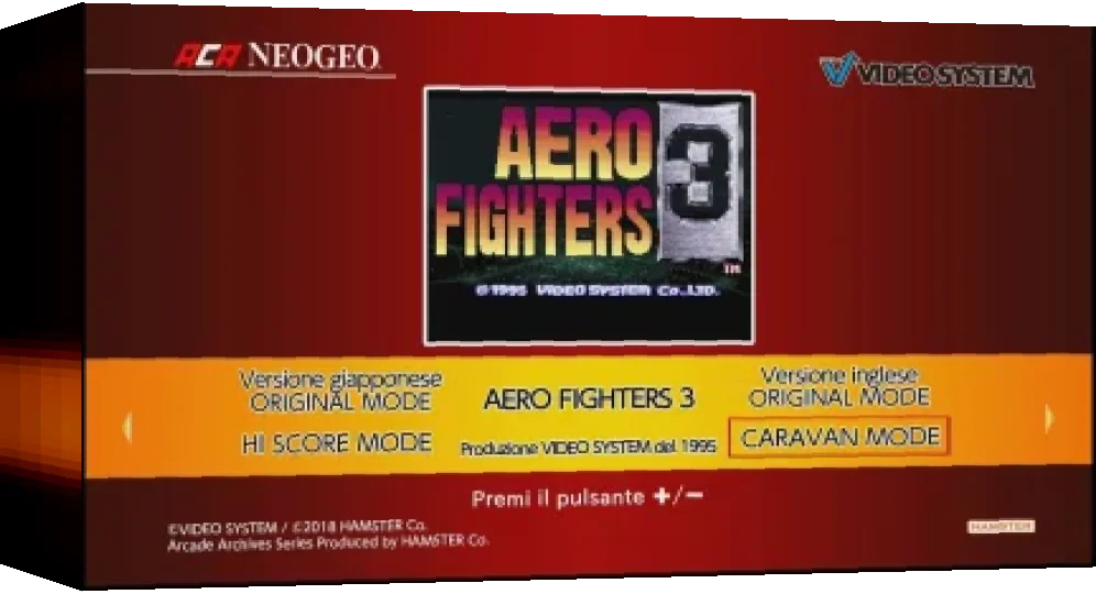 Aca Neogeo Aero Fighters 3 — box-3D (WOR)