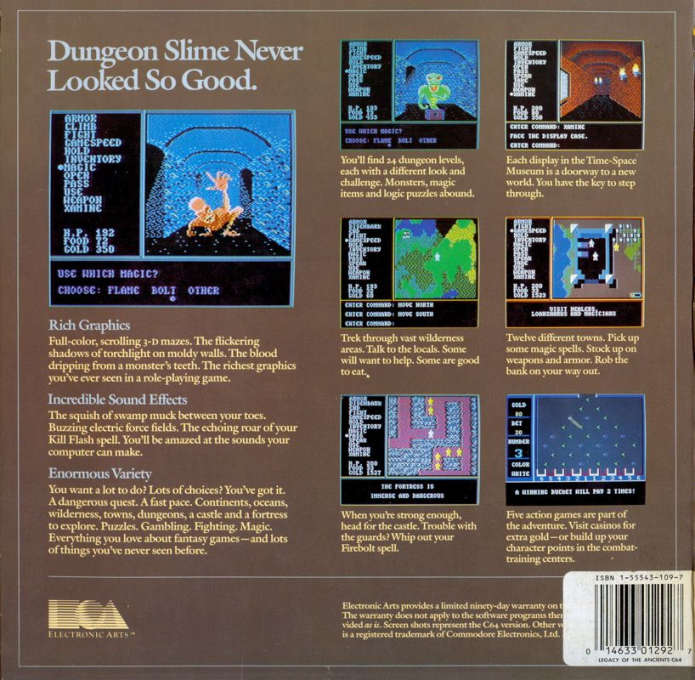 Legacy Of The Ancients — box-2D-back (US)