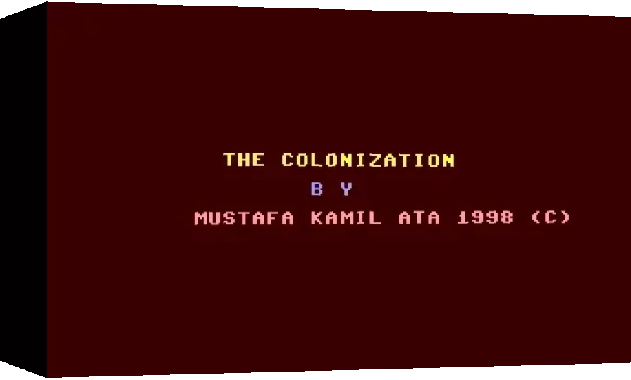 The Colonization — box-3D (WOR)