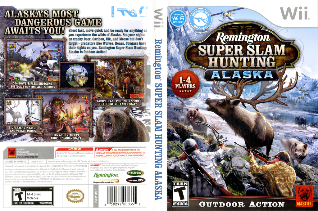 Remington Super Slam Hunting - Alaska — box-texture (US)