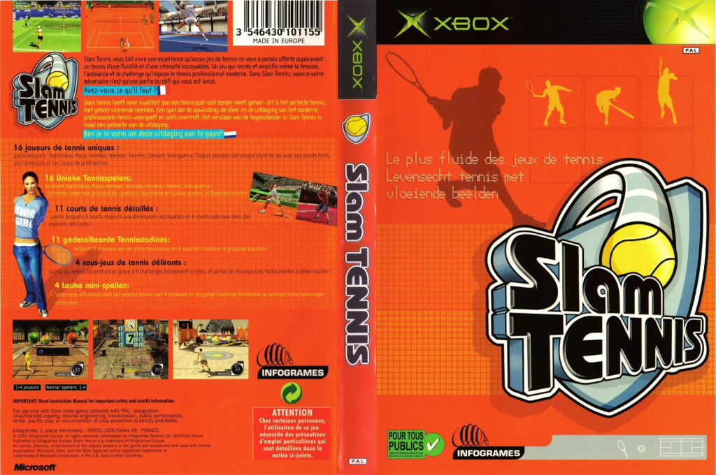 Slam Tennis — box-texture (FR)