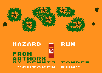 Hazard Run — sstitle (WOR)