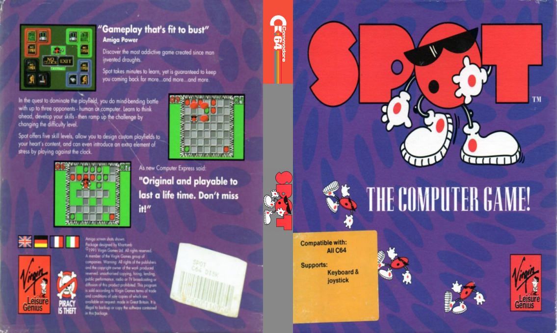 Spot - The Computer Game! — box-texture (EU)