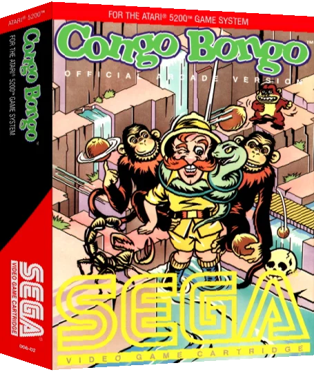 Congo Bongo — box-3D (US)