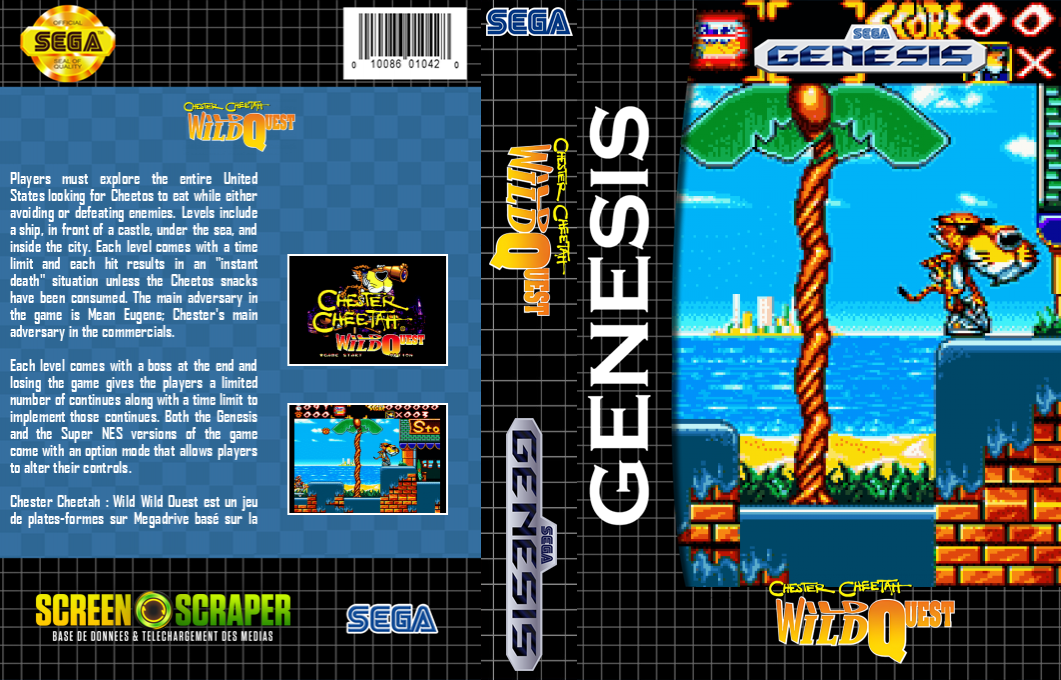Chester Cheetah - Wild Wild Quest — box-texture (SS)
