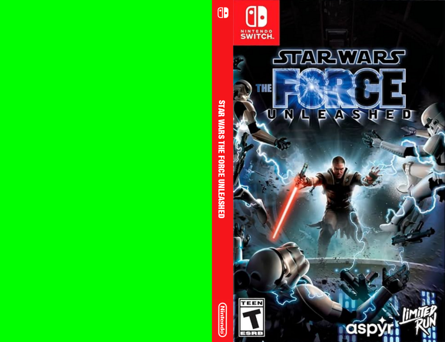 STAR WARS : The Force Unleashed — box-texture (US)